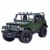 Construction Bricks Off-Road Car Green Khaki 2078 pcs.