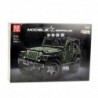Construction Bricks Off-Road Car Green Khaki 2078 pcs.