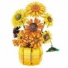 Construction Blocks Flowers Sunflowers in a Vase 1009 pcs.