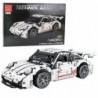 Building Blocks GT Racing Car White 1:14 1268 pcs.