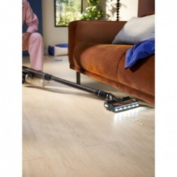 Philips 8000 series XC8057/01 stick vacuum/electric broom Battery Dry&wet Cyclonic Bagless 0.6 L Aqua colour, Black