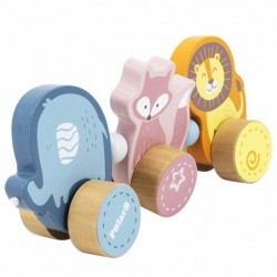 Wooden toy animals to pull Viga Toys Montessori