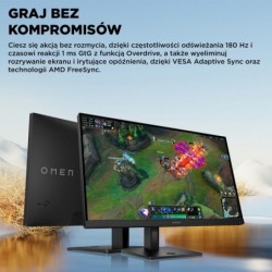 HP OMEN 27 inch QHD 180Hz Gaming Monitor - 27q G2