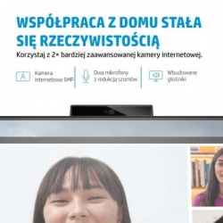 HP E-Series E27m G4 QHD USB-C Conferencing Monitor