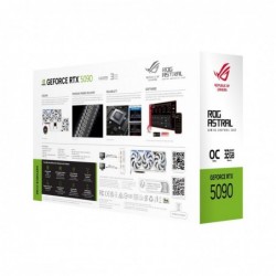 ASUS ROG-ASTRAL-RTX5090-O32G-WHITE NVIDIA GeForce RTX 5090 32 GB GDDR7