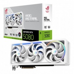 ASUS ROG Astral - -RTX5080-O16G-WHITE NVIDIA GeForce RTX 5080 16 GB GDDR7
