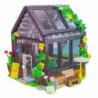Mini Greenhouse Garden House Construction Blocks 588 pcs.