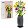 Construction Blocks Bouquet of Tulips in a Vase 1250 pcs.