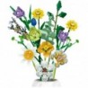 Construction Blocks Decorative Bouquet of Colorful Flowers 997 pcs.