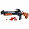 Building blocks M4 Bernelli rifle with shooting function, 1137 pieces.