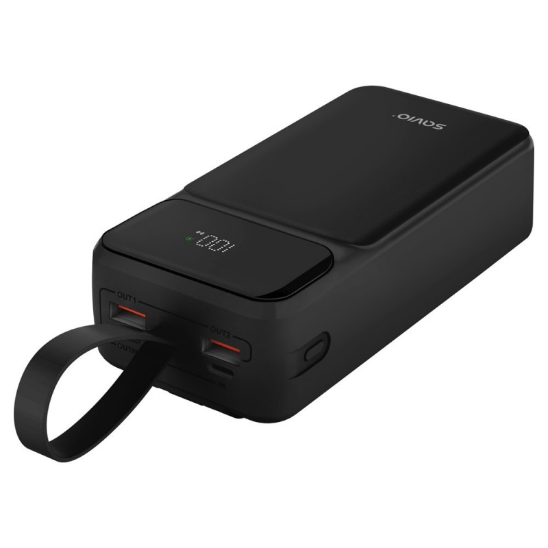 Savio BA-10 power bank 10000 mAh Black