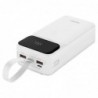 SAVIO BA-11 POWER BANK 30000 mAh, white