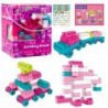 Pastel Pink 3D Construction Blocks 230 pcs.