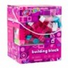 Pastel Pink 3D Construction Blocks 230 pcs.