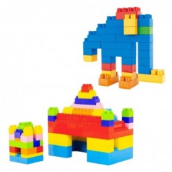 Set of 3D Colorful Construction Blocks 180 pcs.