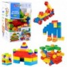 Set of 3D Colorful Construction Blocks 260 pcs.