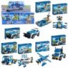 Construction Blocks Police Helicopter Vehicles Buildings 98-118 pcs Mix