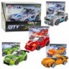 Construction Blocks 2in1 Car Robot Pull-Back Drive 194-216 pcs Mix