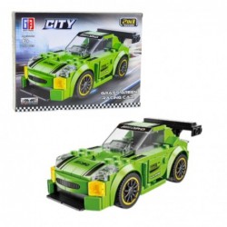 Construction Blocks 2in1 Car Robot Pull-Back Drive 194-216 pcs Mix