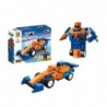 Construction Blocks 2in1 Vehicle Robot Mini Set 42-65 pcs Mix