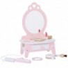 CLASSIC WORLD Wooden Dressing Table for a Girl with a Mirror + 11 accessories