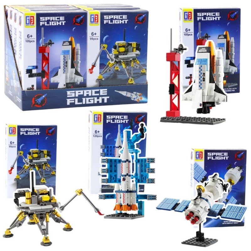 Spaceship Construction Blocks Cosmos 87-120 pcs Mix