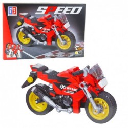 Bausteine Motor Motorrad Roboter 2in1 217-222 Stk. Mix