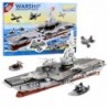 Aircraft Carrier with Airplanes Construction Bricks 768 pcs.