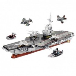 Aircraft Carrier with Airplanes Construction Bricks 768 pcs.
