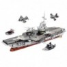 Aircraft Carrier with Airplanes Construction Bricks 768 pcs.