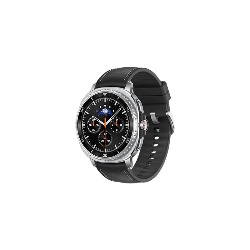 Samsung Galaxy Watch 8 Classic 3.3 cm (1.3") AMOLED 46 mm Digital 438 x 438 pixels Touchscreen Silver Wi-Fi GPS