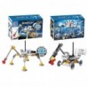 Construction Bricks Space Set Rockets Antennas Robots 2in1 44-54 pcs.