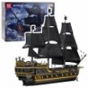 Black Pearl Pirate Ship Construction Bricks 5266 pcs.