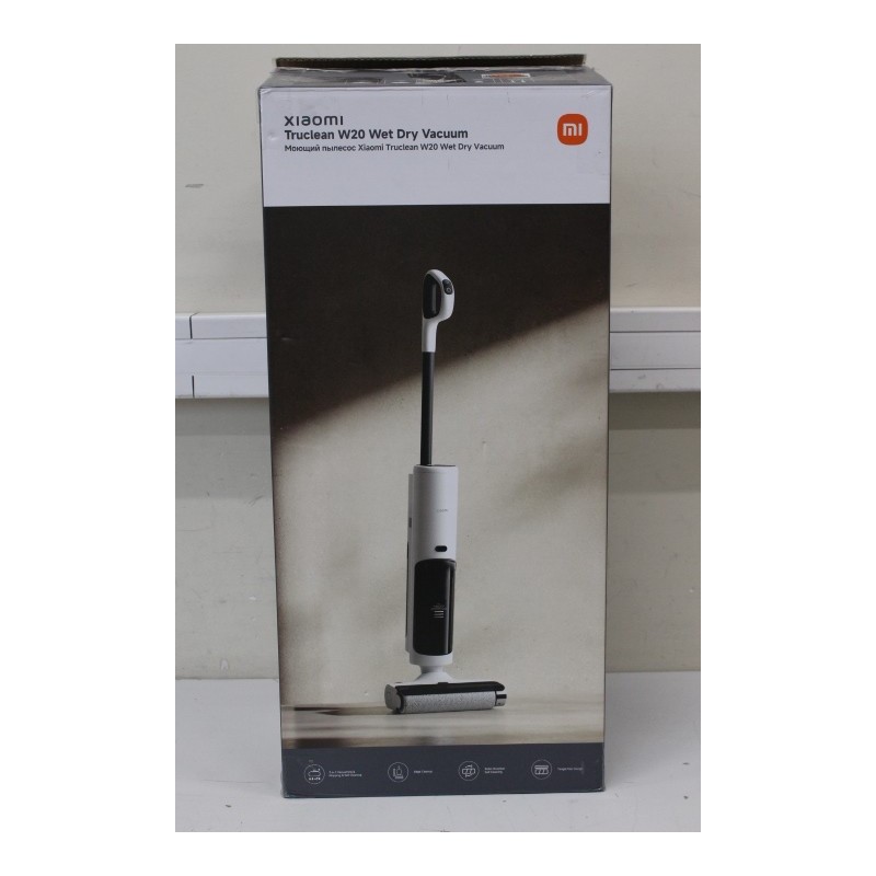 SALE OUT. Xiaomi Truclean W20 Wet Dry Vacuum EU Xiaomi Warranty 3 month(s) USED, DIRTY, CRACK ON WATER TANK, MISSING