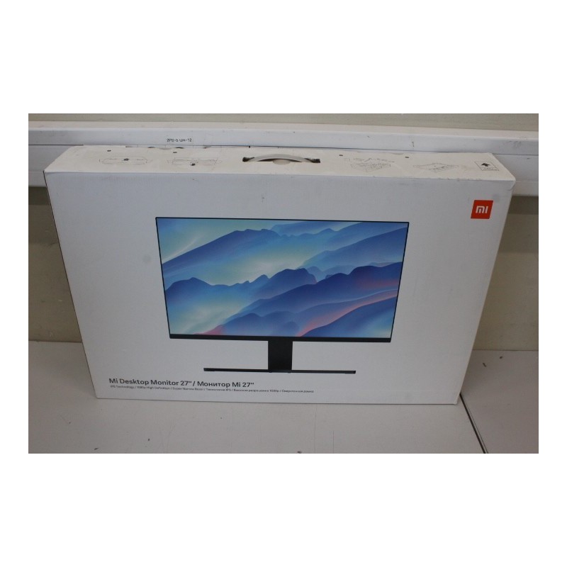 SALE OUT. Xiaomi Mi Desktop Monitor 27" EU, 1920u00d71080/16:9/6ms/VGA, HDM/Audio/DC/Black Xiaomi Desktop Monitor Mi