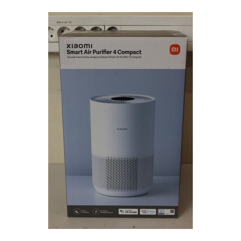 SALE OUT. Xiaomi Smart Air Purifier 4 Compact EU Xiaomi Smart Air Purifier 4 Compact EU 27 W Suitable for rooms up