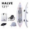 Two-seat inflatable kayak Aqua Marina Halve 398x98 cm HA-398