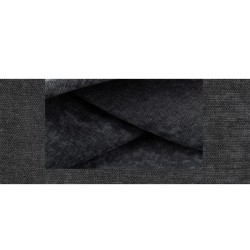 Continental bed LEVI 120x200cm, with mattress, dark grey