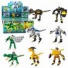 Dinosaur Robot 2in1 Construction Blocks 57-70 pcs Mix