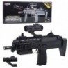 Toy Rifle Weapon Lights Sounds Sight Black 41cm