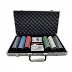 Professional Poker Set, Aluminum Case, 500 pcs.