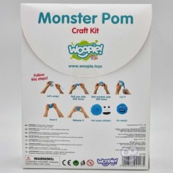 WOOPIE ART &amp; FUN Make a Monster Pom Monster Creative Set