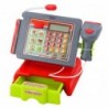 Cash Register For Kids Accessories Basket Fruit Lights Sounds Red