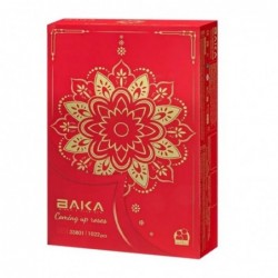 Construction Blocks Bouquet of Roses in a Vase White Red 1022 pcs.