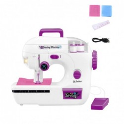 Sewing Machine For Kids Thread Material Lights Sounds