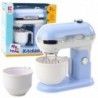 Mixer Kitchen Robot For Kids Lights Rotating Mechanism Blue