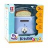 Kids Kitchen Toaster Pops Out Toast Blue