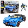 Robot Car 2in1 Hurricane Blue Construction Bricks 328 pcs.