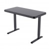 Desk ERGO FIT with 1 motor 122x62xH73,5-118cm, black