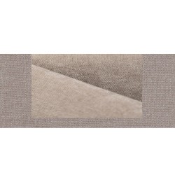 Kontinentaalvoodi LEVI 140x200cm, madratsiga, tumebeež, 143x210xH114,5cm